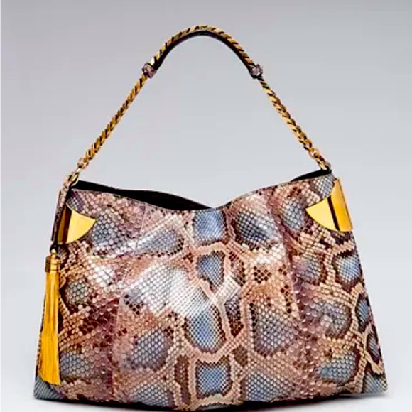 1970 vintage Gucci Python over the shoulder bag. - Picture 1 of 1